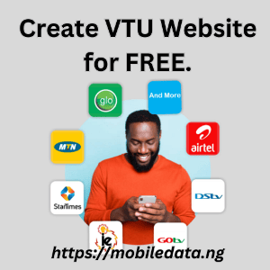 How to Create a VTU Website for Free