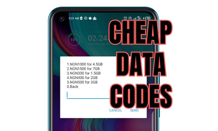 Top 3 Cheap Data Codes in Nigeria